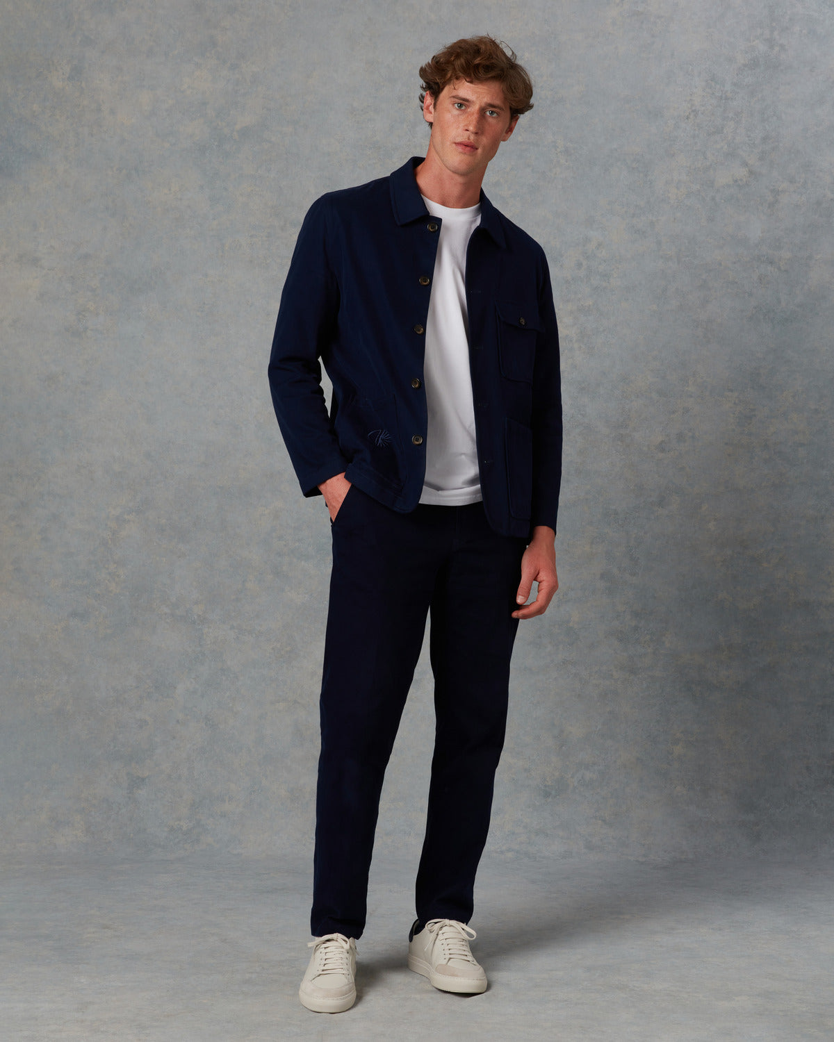 Batch LDN Men's Pacific Blue Cotton Suit