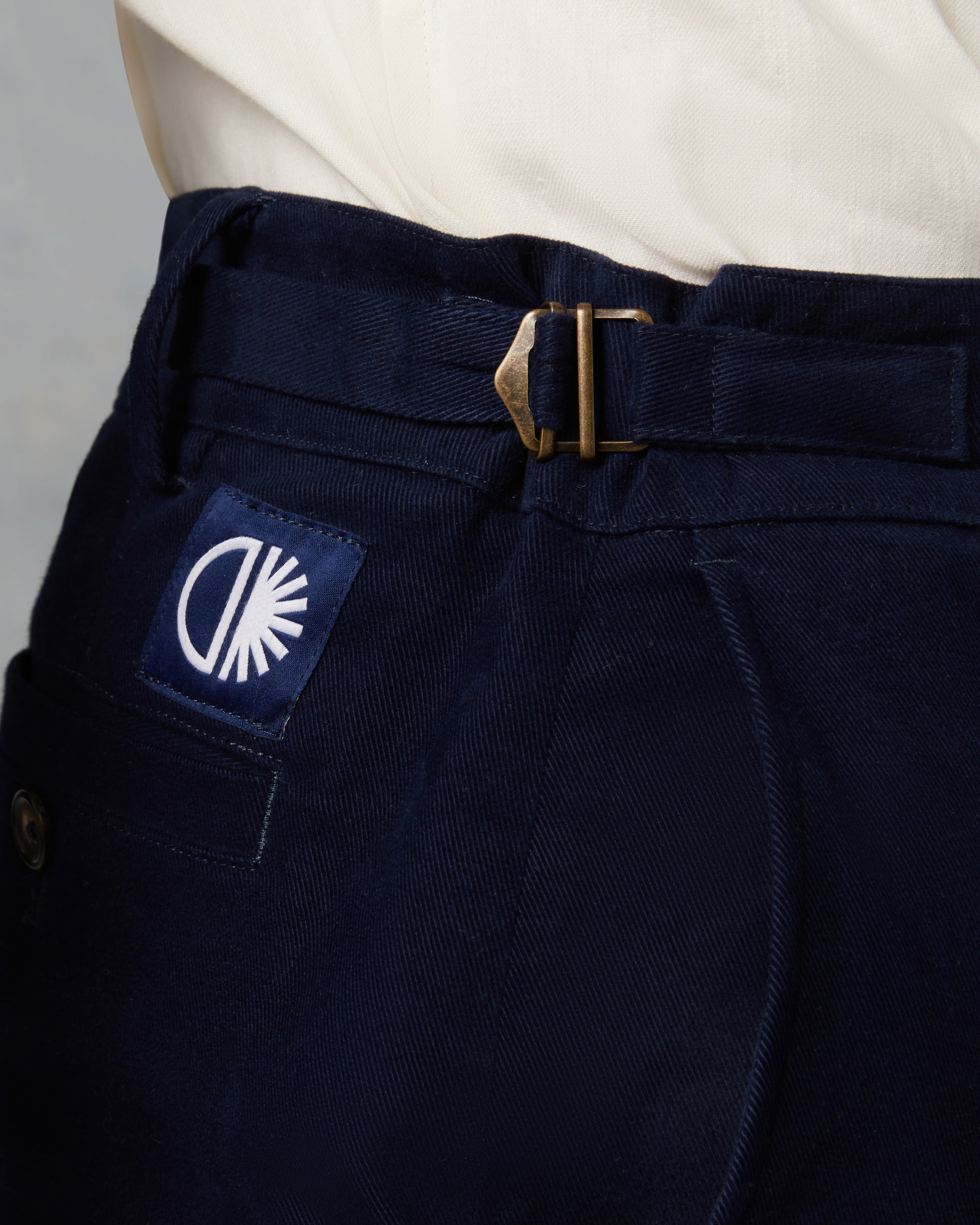 Batch LDN Men's Pacific Blue Cotton Trousers