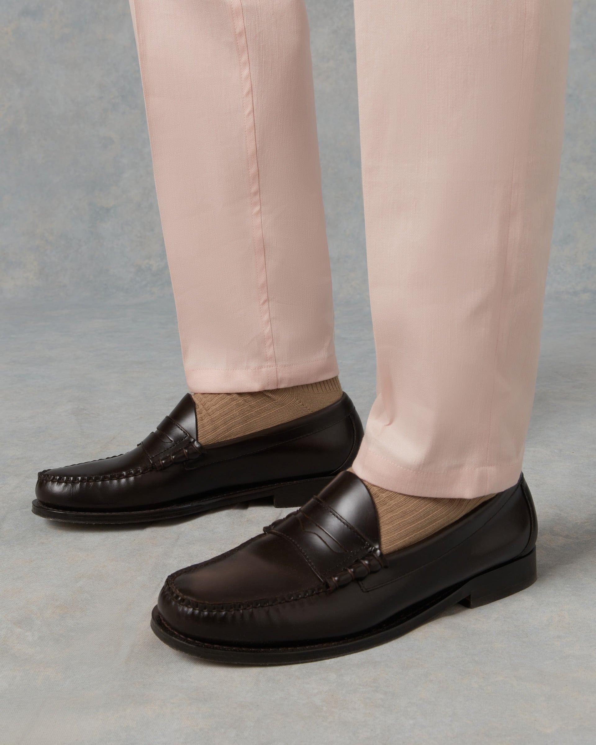 Batch LDN Men's Pink Linen Trousers