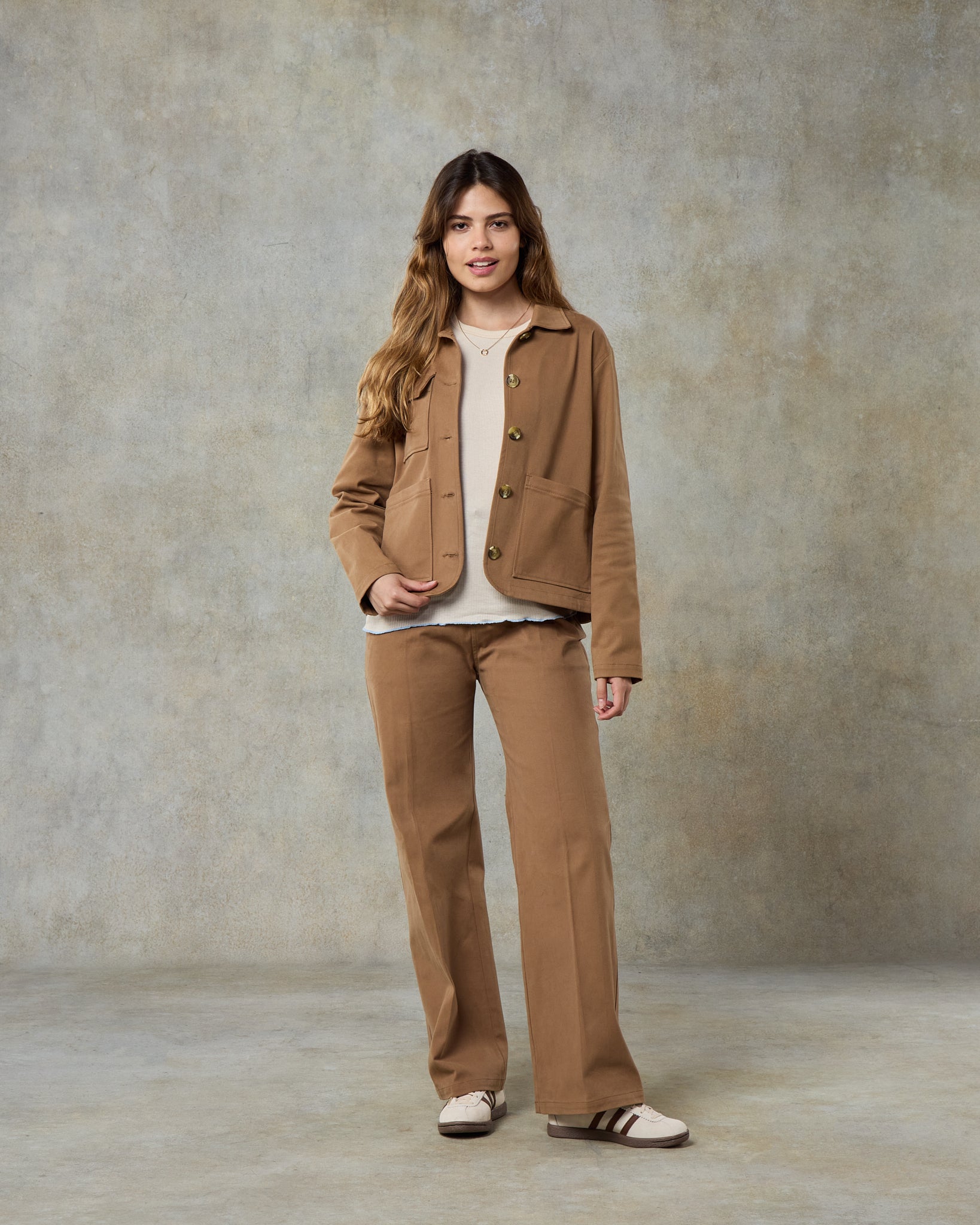 Batch LDN Women's Mocha Cotton Suit