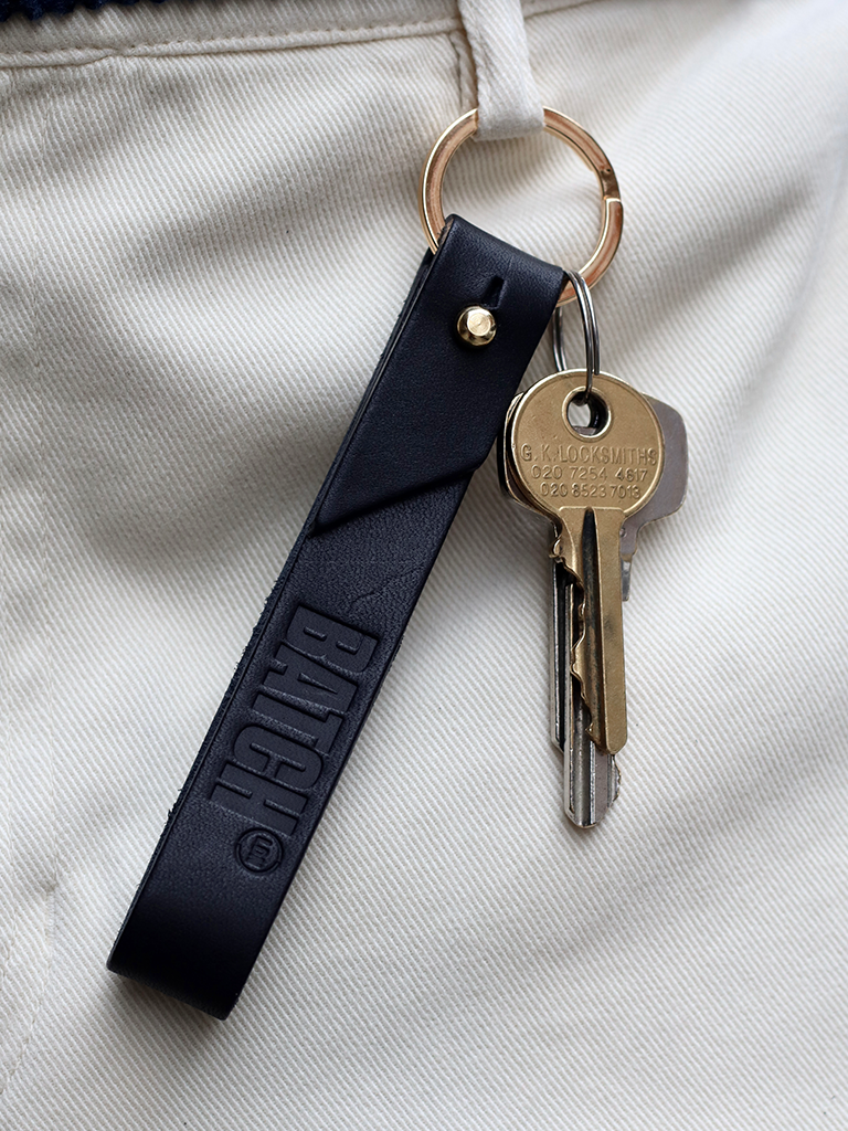 Batch Leather Key Ring – Batch London