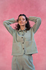 Batch 03 - Women's Jacket Sage Green
