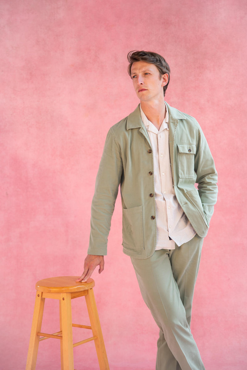 Batch 03 - Men's Jacket Sage Green