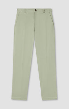 Light green pants on a white background