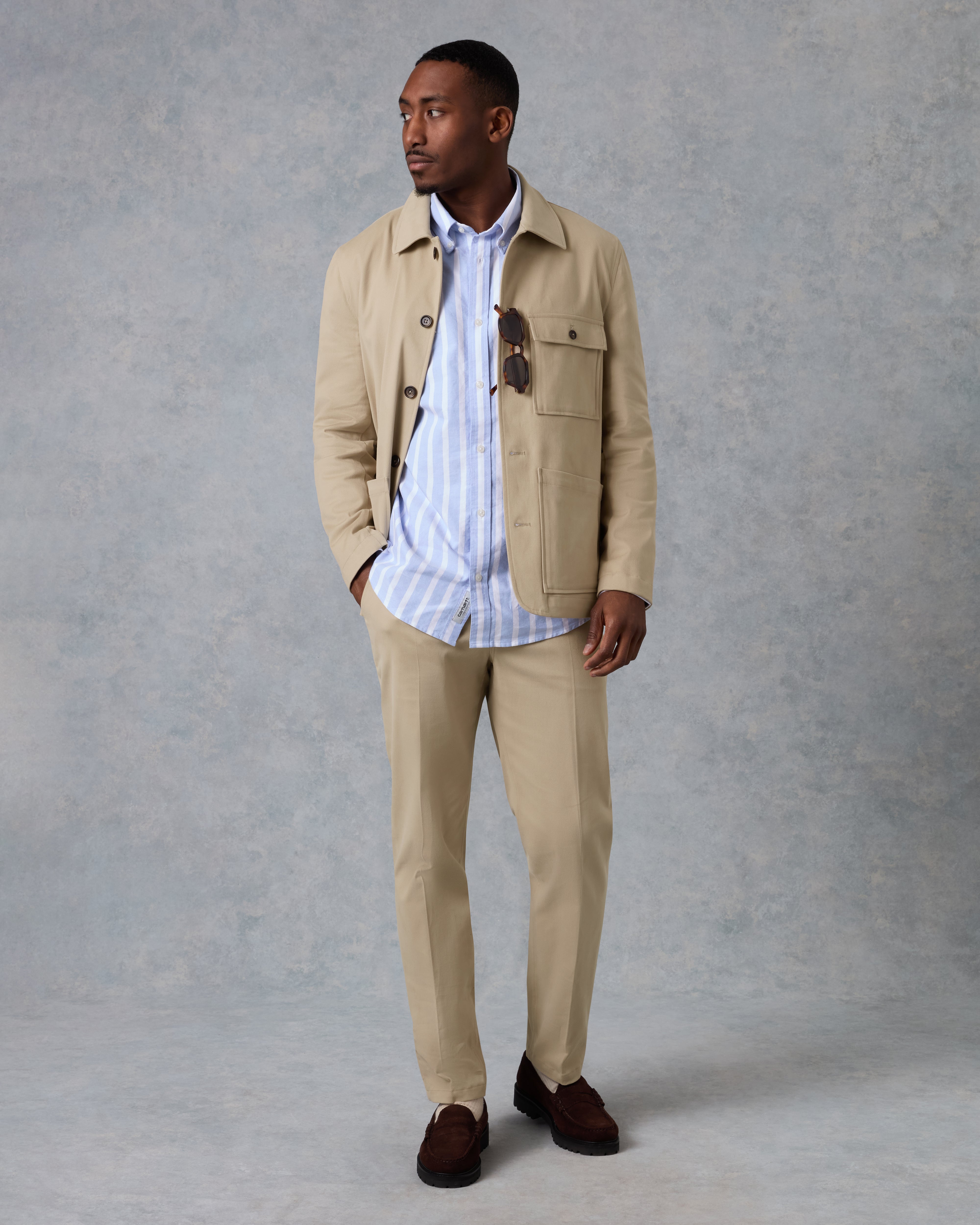 Cream Linen Jacket, Made-to-Order | Batch London