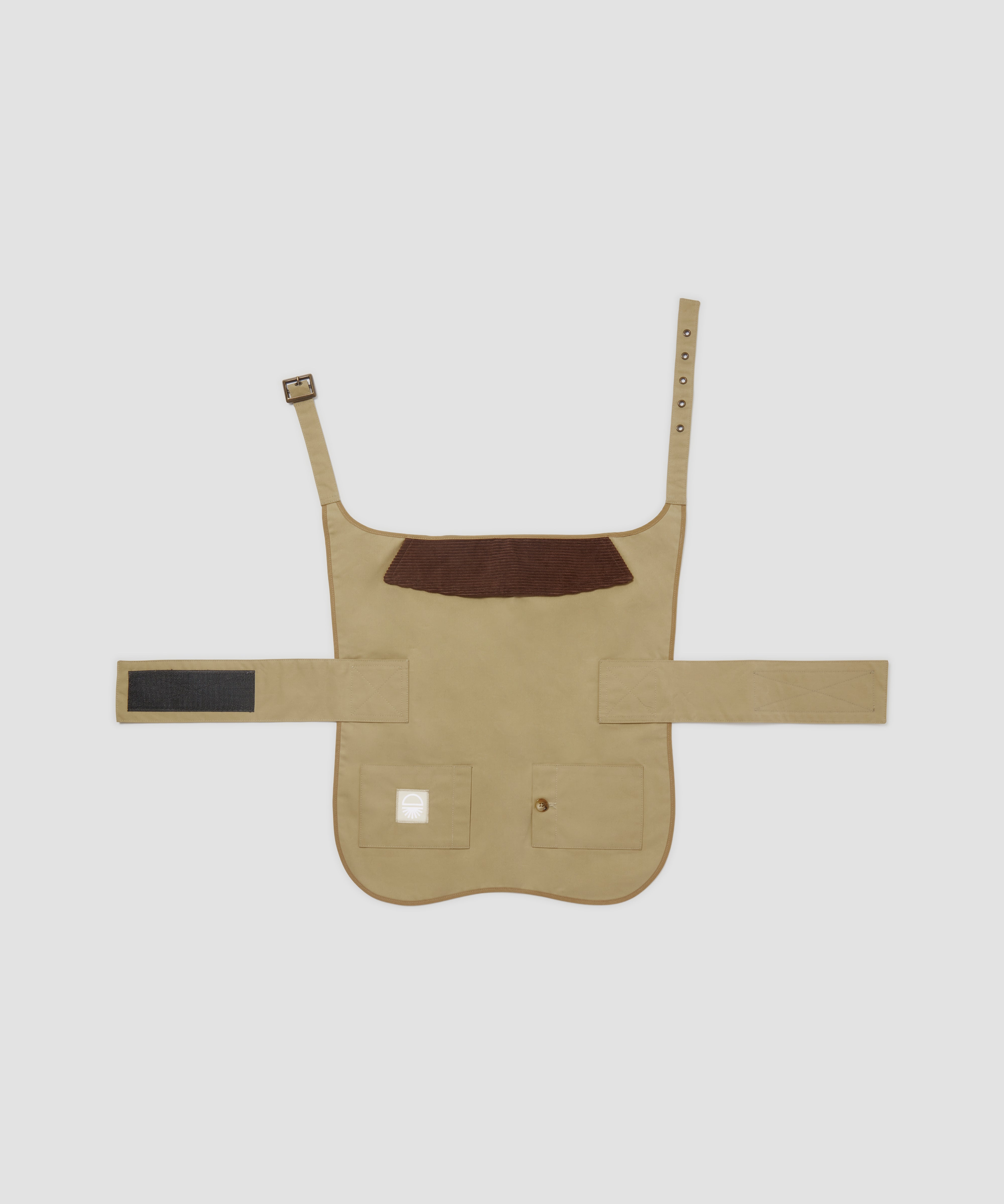Batch LDN Dog's Beige Waxed Canvas Overcoat