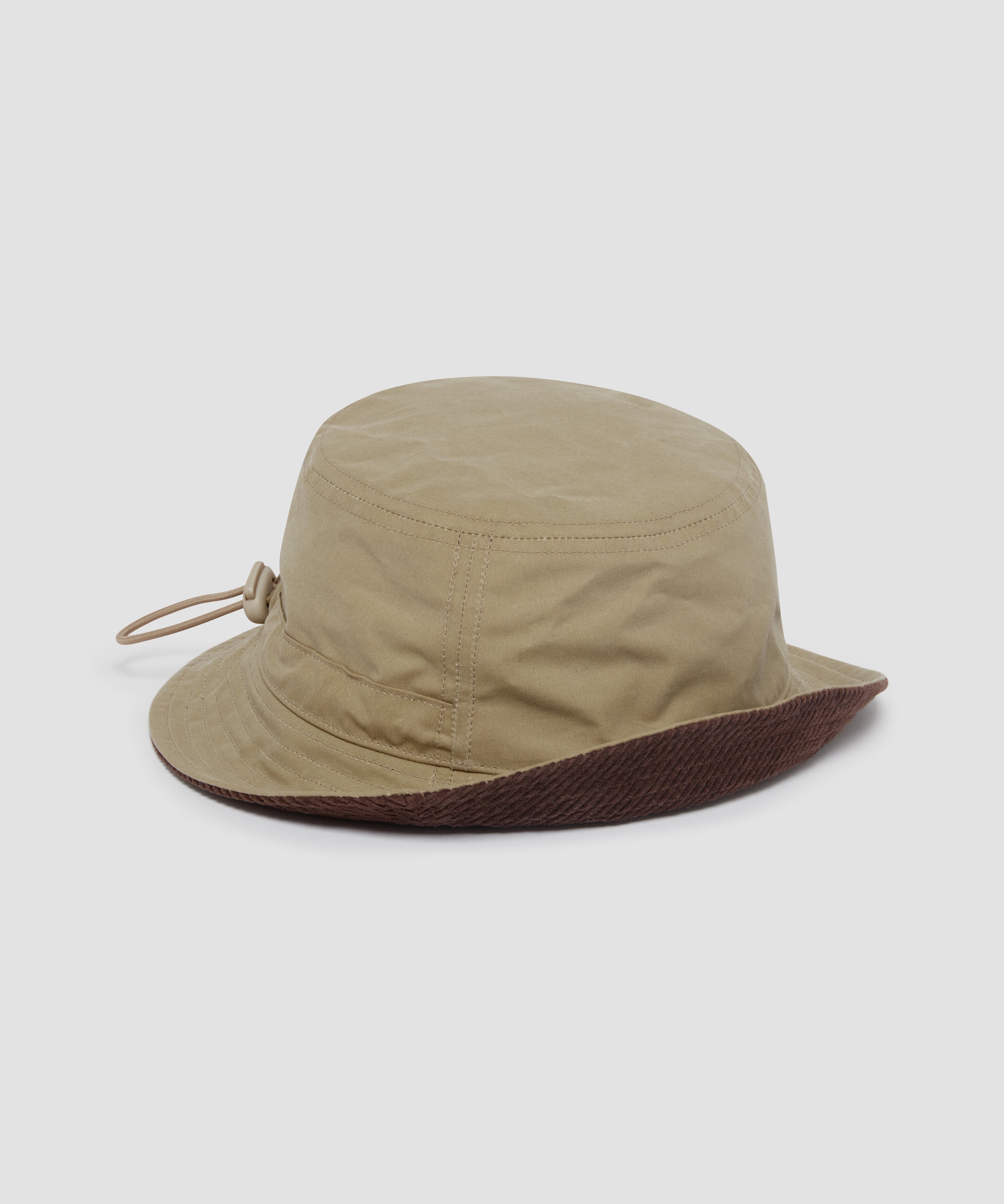 Batch LDN Men's Beige Waxed Canvas Bucket Hat