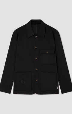 Batch LDN Men's Black Cotton Jacket