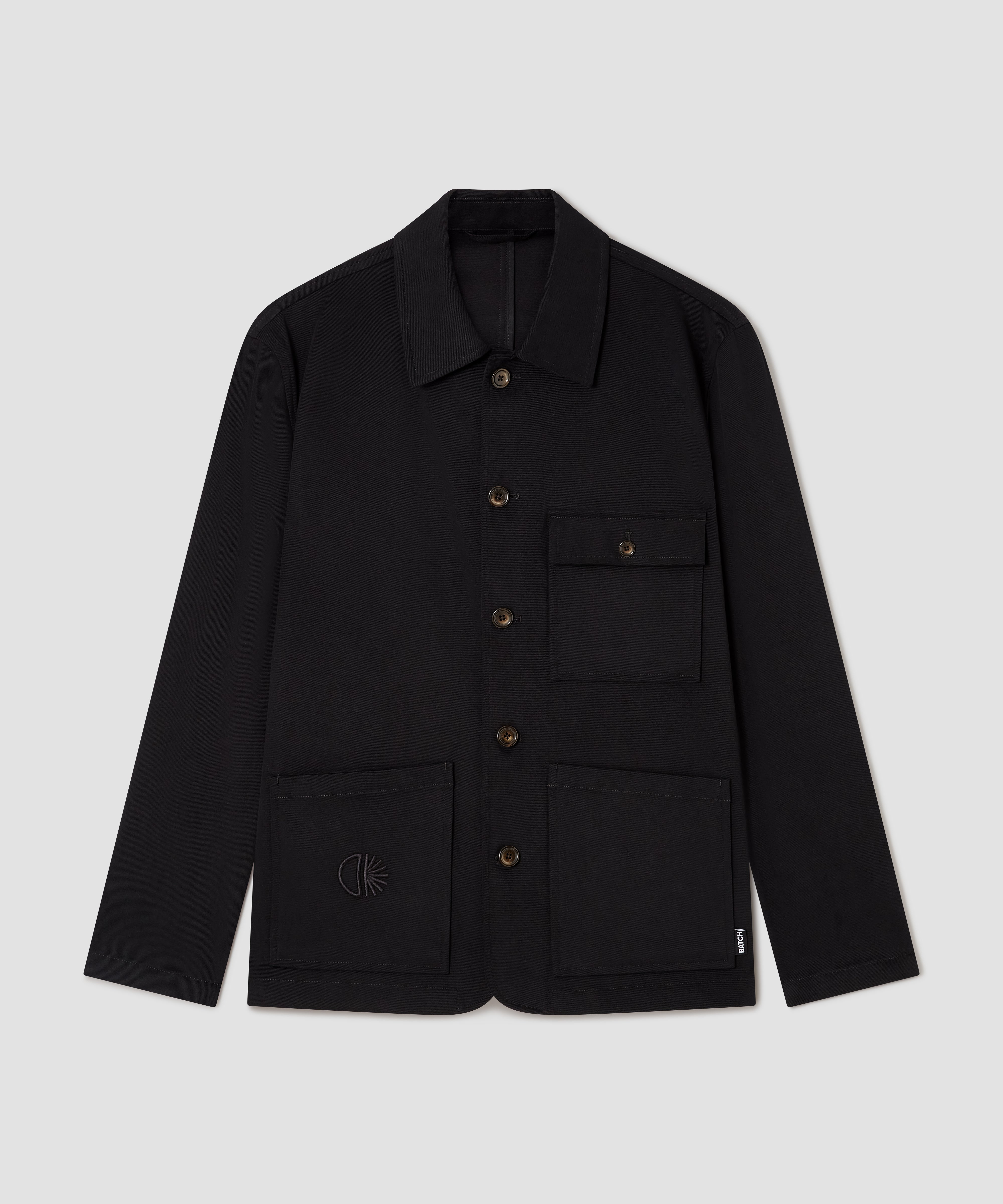 Batch LDN Men's Black Cotton Jacket