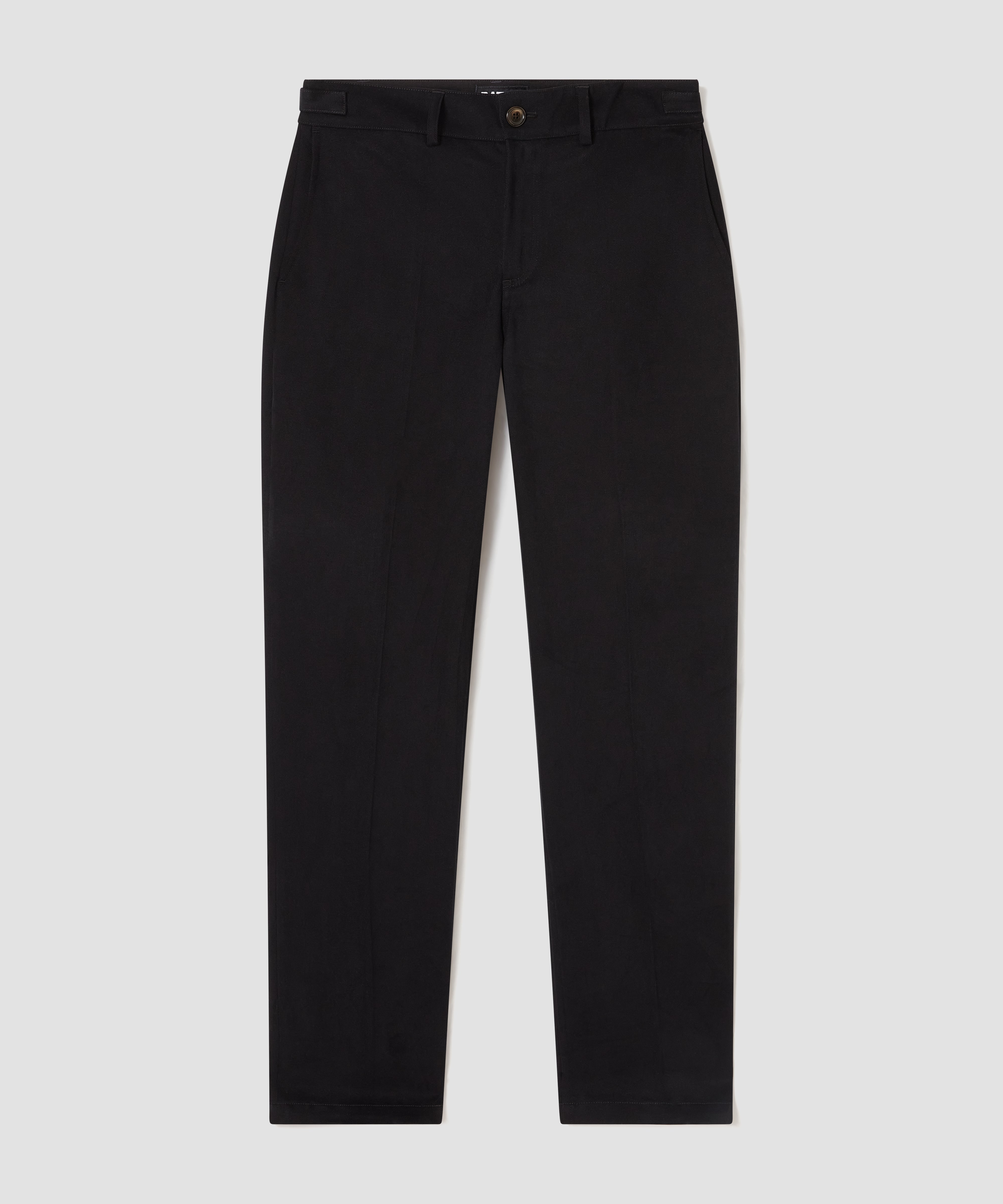Batch LDN Men's Black Cotton Trousers