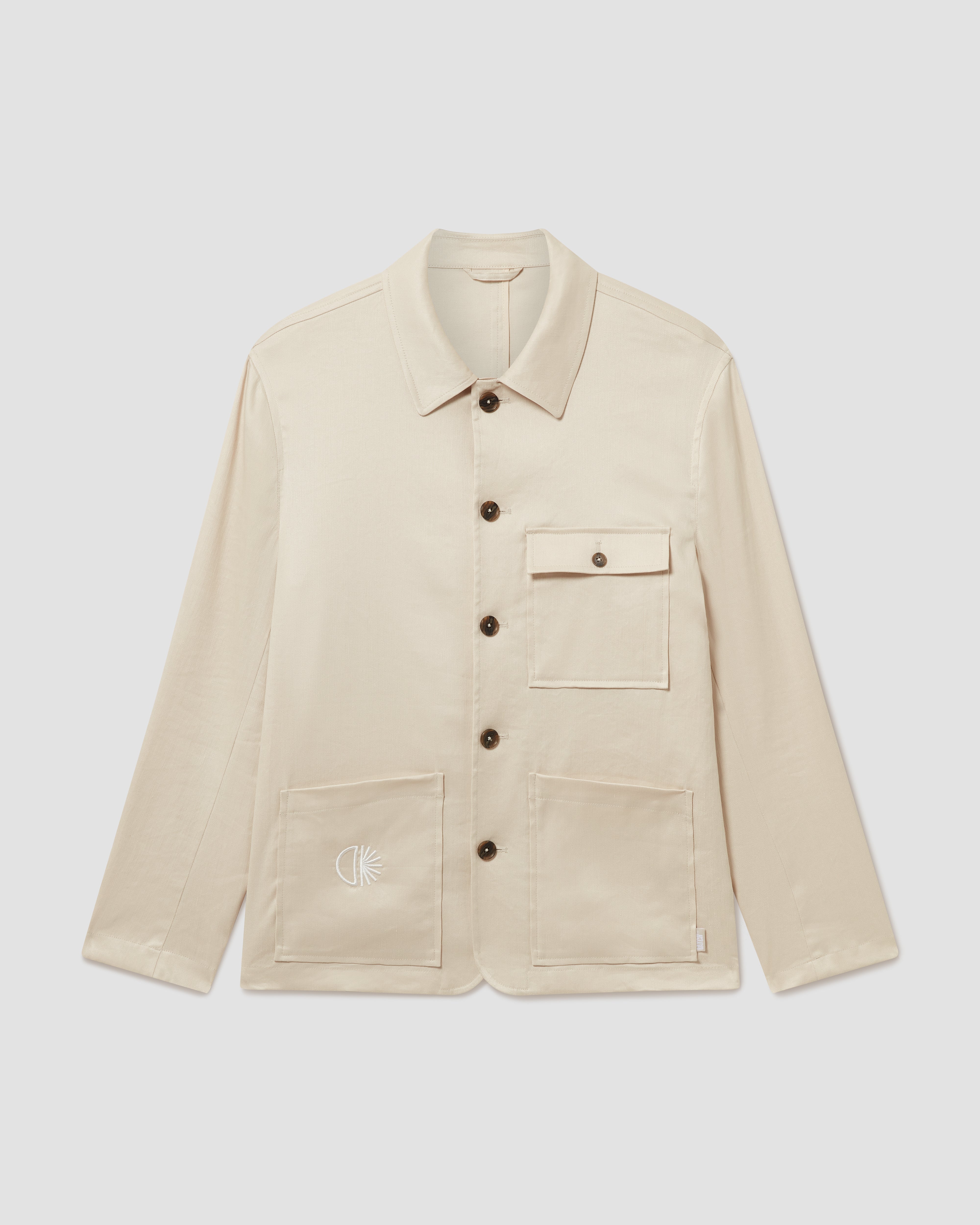 Batch LDN Men's Cream Linen Jacket