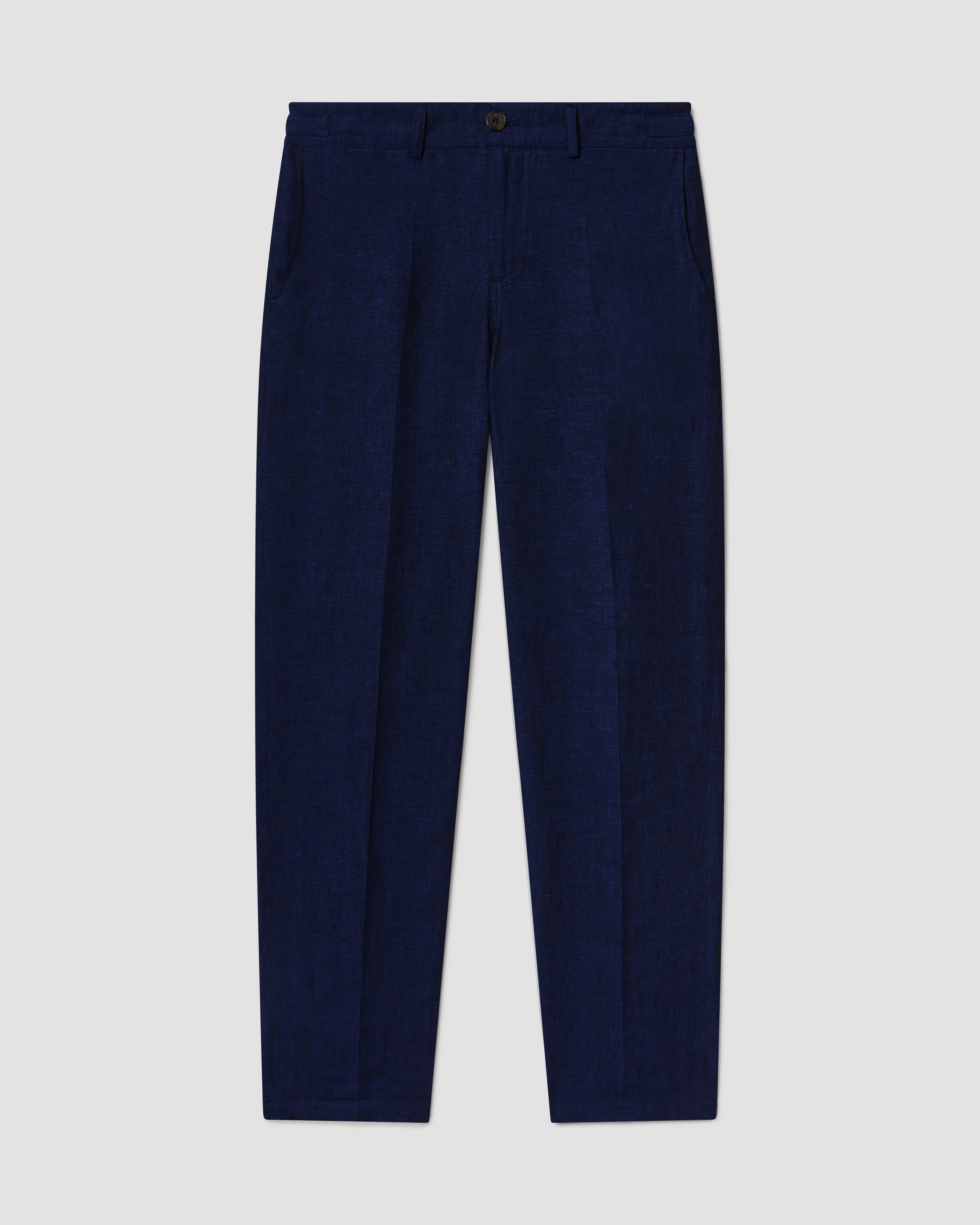 Batch LDN Men's Navy Linen Trousers