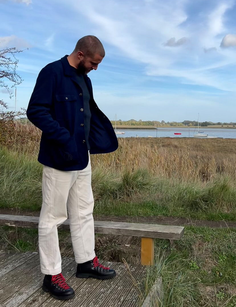 Batch LDN Men's Pacific Blue Cotton Jacket