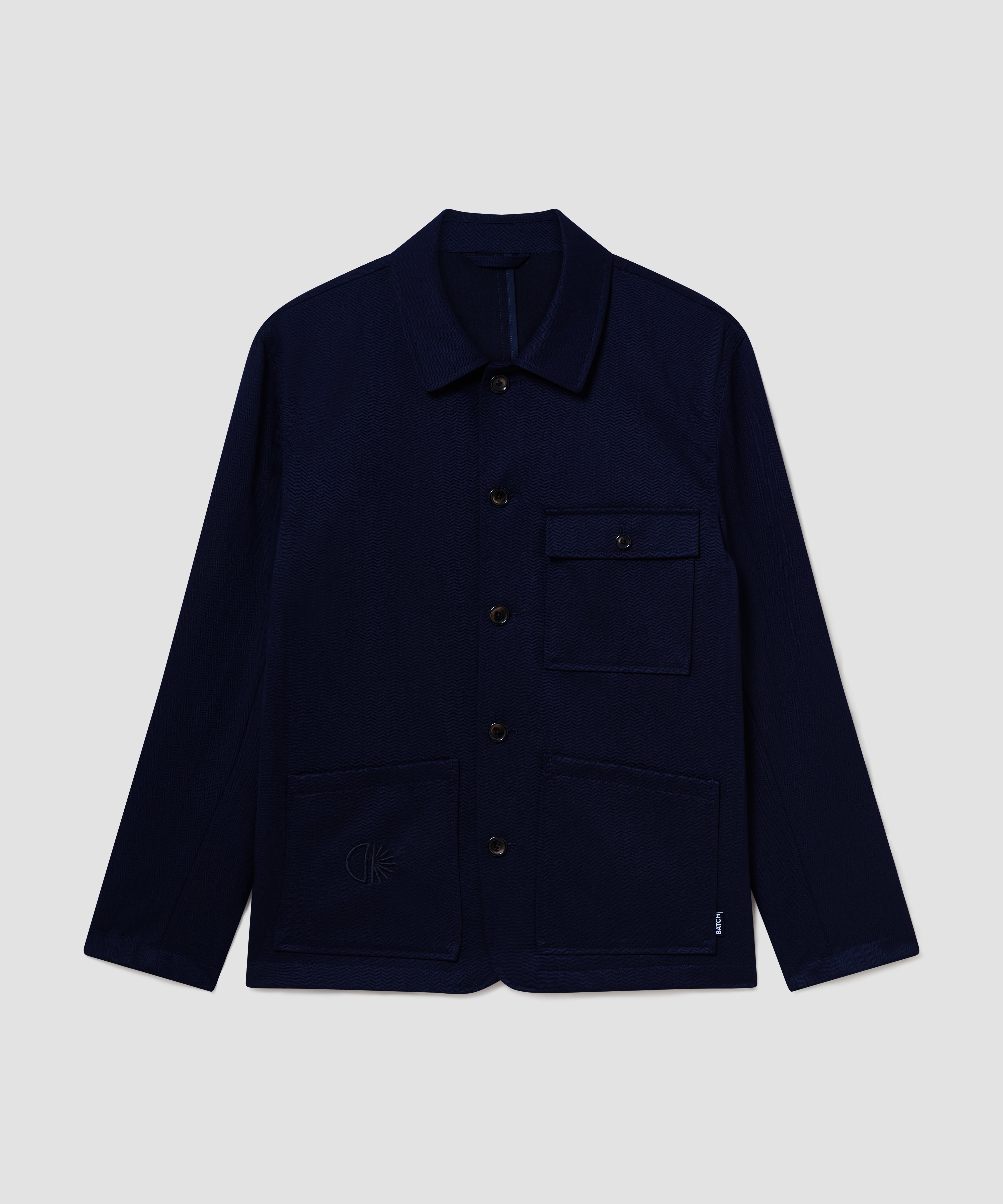 Batch LDN Men's Pacific Blue Cotton Jacket
