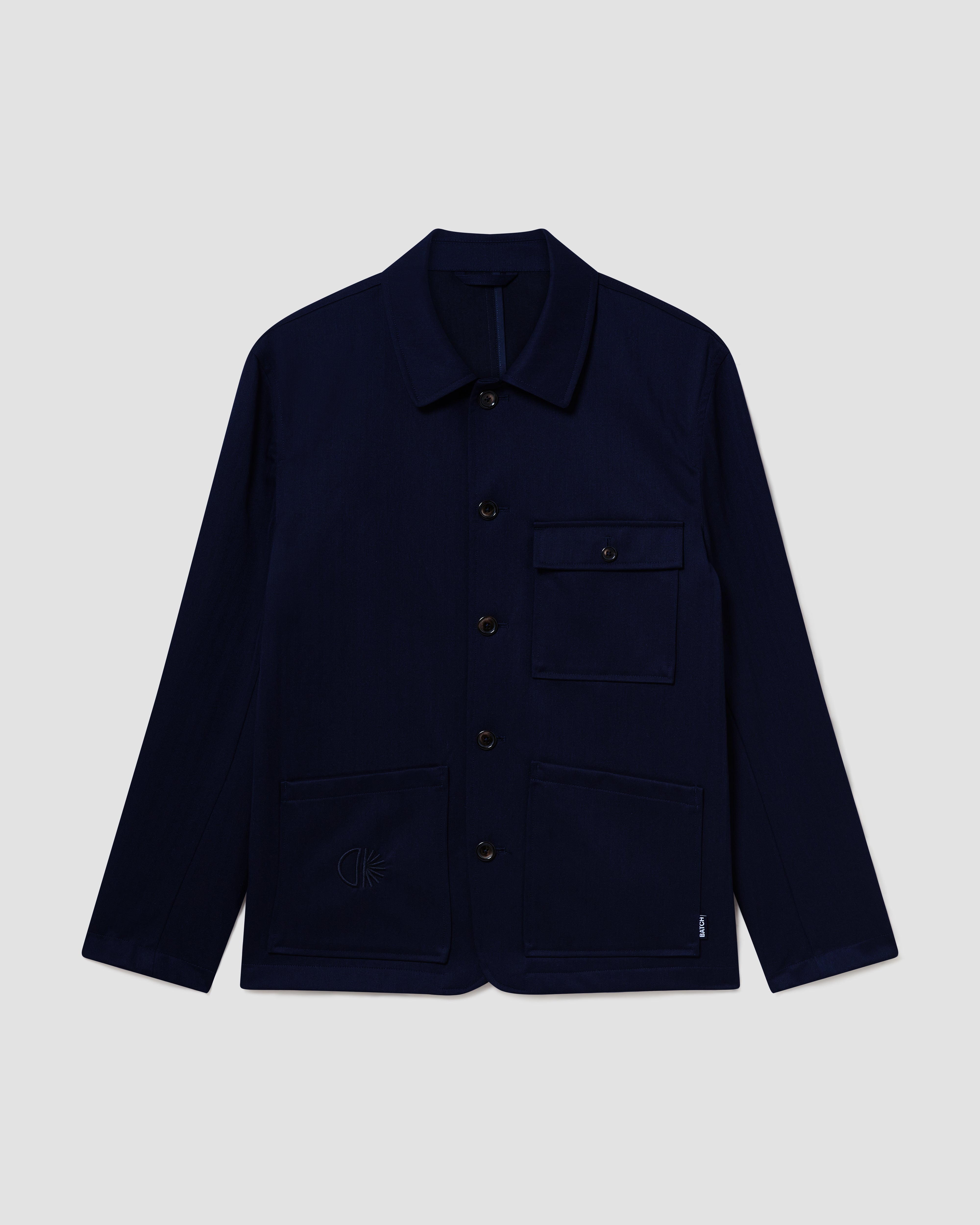 Batch LDN Men's Pacific Blue Cotton Jacket