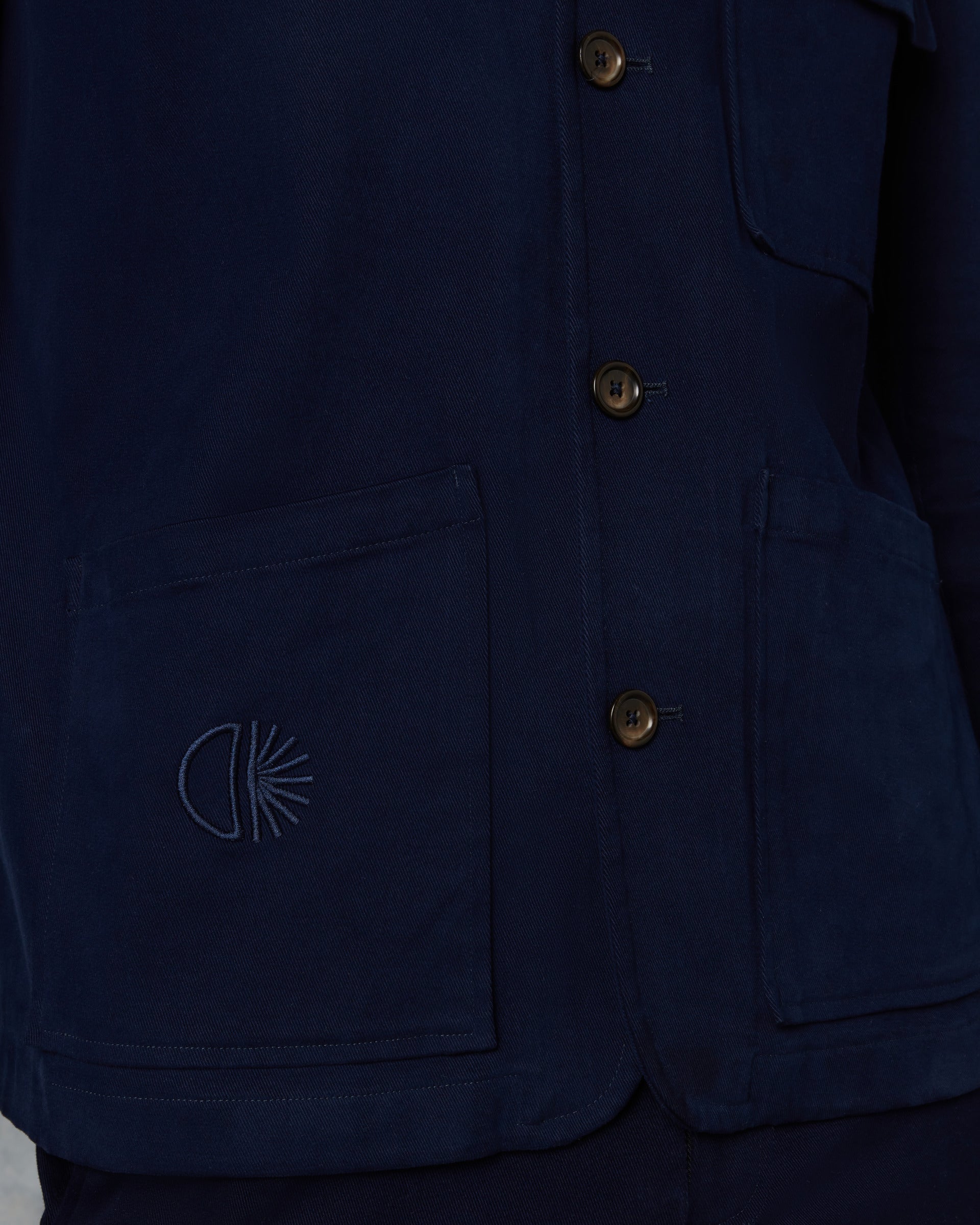 Batch LDN Men's Pacific Blue Cotton Jacket