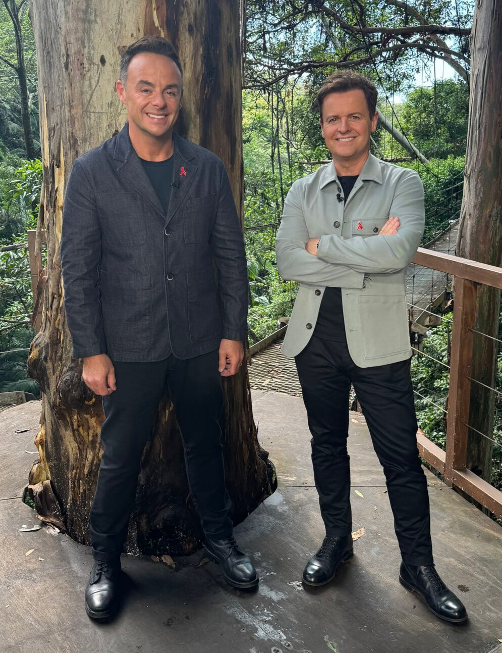 Batch LDN Men's Stone Grey Cotton Jacket Ant & Dec