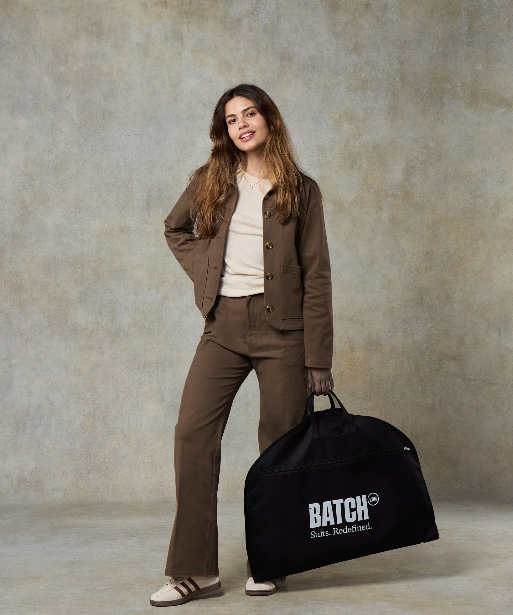 Batch LDN Women's Mocha Cotton Jacket