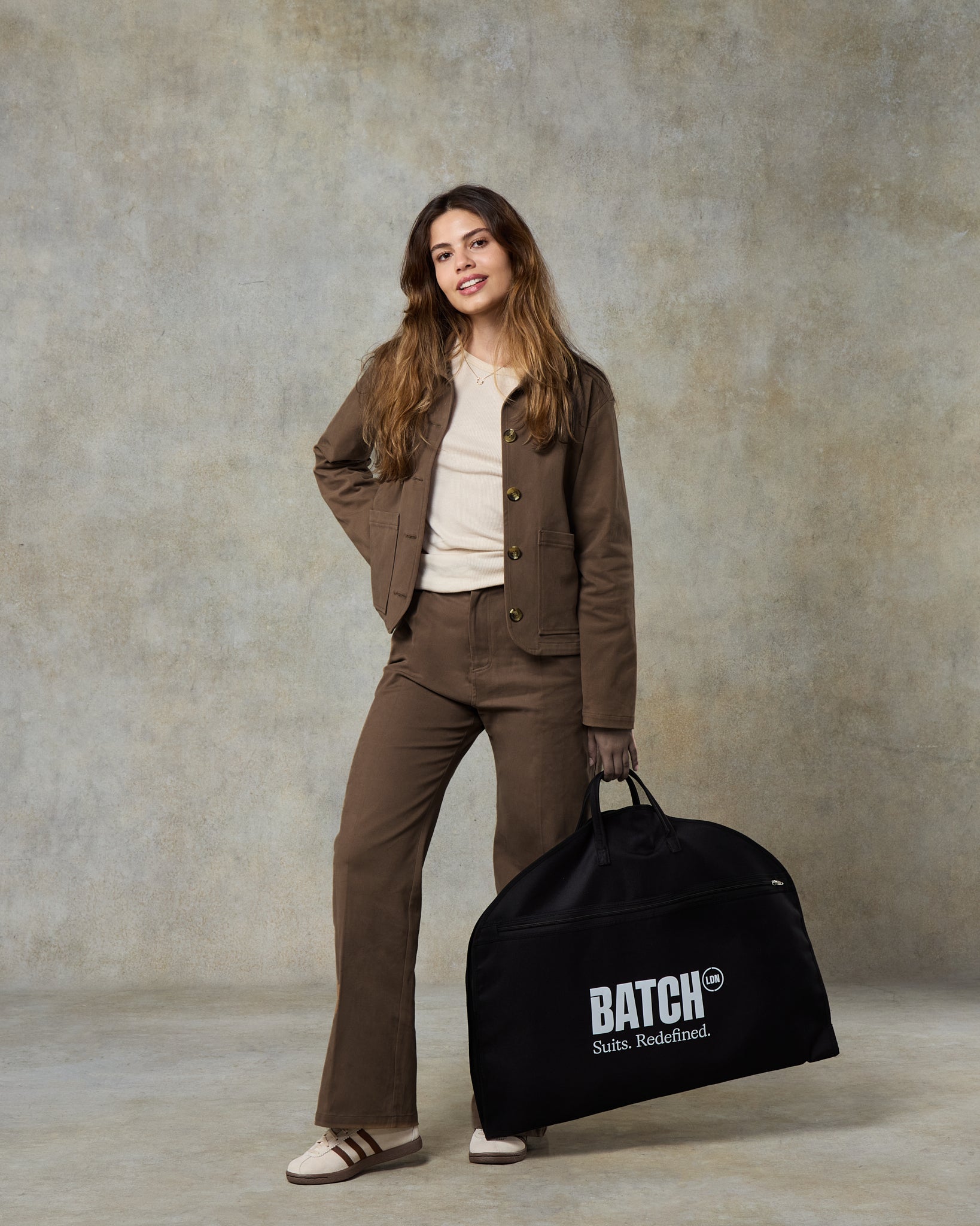 Batch LDN Women's Mocha Cotton Jacket