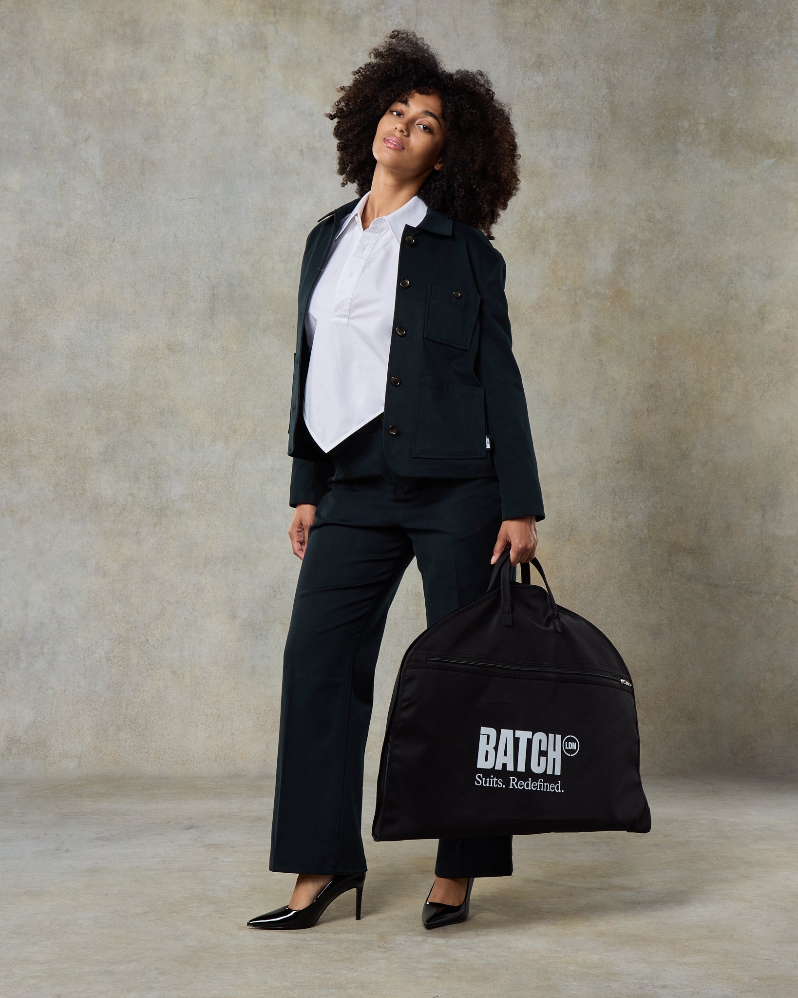 Batch LDN Women's Petrol Cotton Jacket